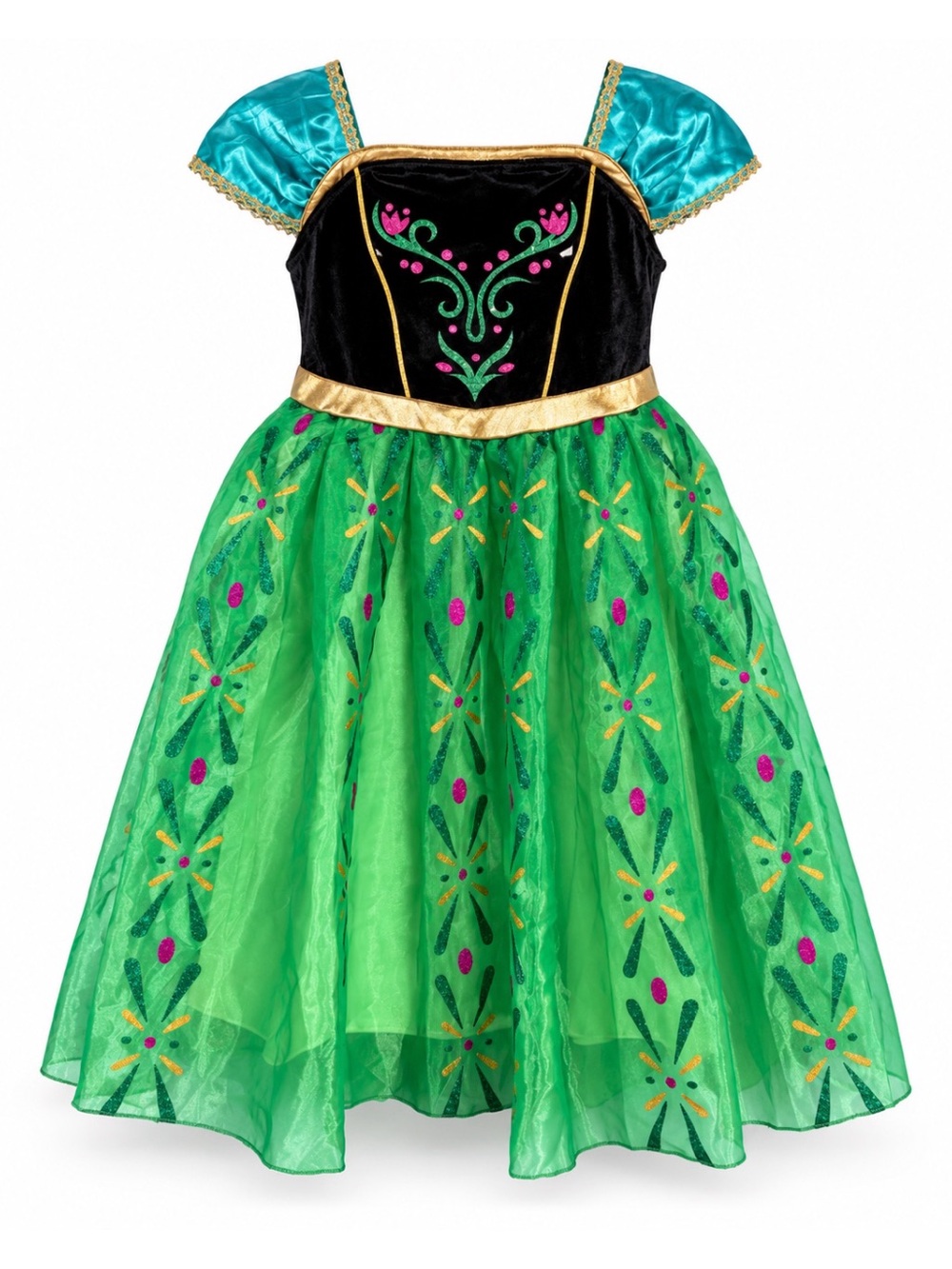 Relibeauty Anna Inspired Frozen Princess Halloween Costume Dress Girls 130 7/8